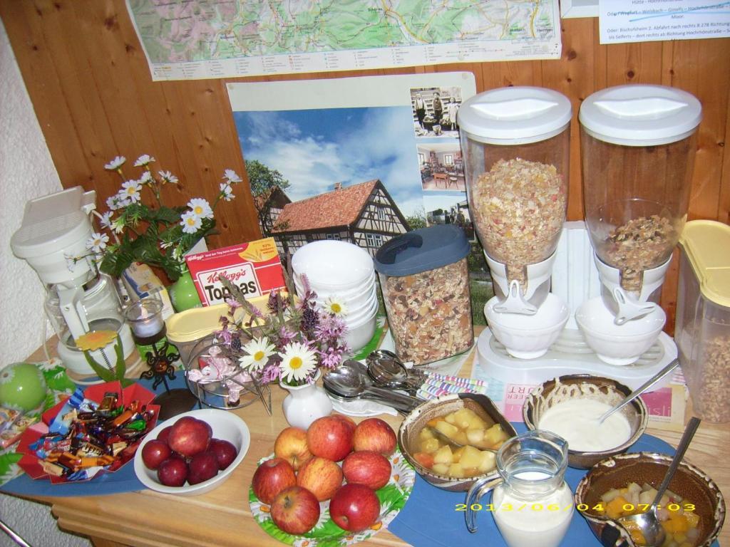 Gaestehaus Hochrhoenblick Schönau an der Brend Εξωτερικό φωτογραφία